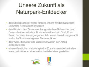 Unsere Zukunft als Naturpark-Entdecker