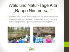 Naturtage der Kita "Raupe Nimmersatt"